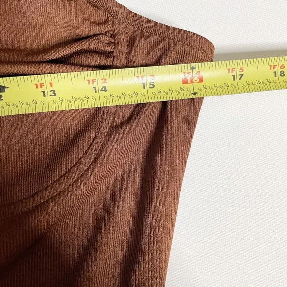 J.O.A side ruched bodycon dress (L) - Picture 11 of 14